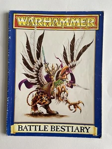 Games Workshop Warhammer Battle Bestiary Book Soft Back 1992 - Picture 1 of 3