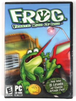F.R.O.G. Frantic Rush of Green (PC, 2004) New Sealed PC Game - Image 1 of 2