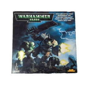 Warhammer 40K, Space Ork Battle Force 1999 - solo scatola - scatola vuota OPERA D'ARTE - Foto 1 di 13