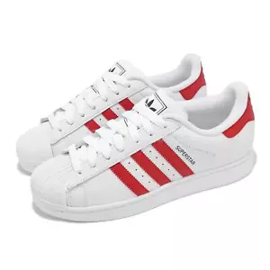 adidas Originals Superstar II 2 Footwear White Red Men Unisex Casual Shoe JQ4728 - Imagen 1 de 8