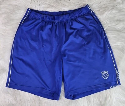 Vintage K Swiss Mens Active Shorts (XL) Blue  - Image 1 of 4