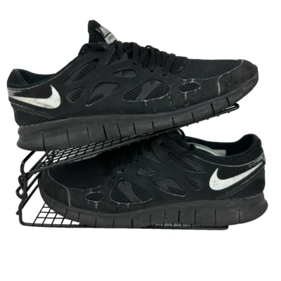 Baskets homme Nike Free Run 2 NSW tout noir - Taille UK 10,5 - Photo 1/4