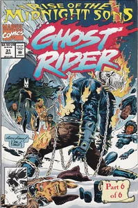 GHOST RIDER #31 NMINT 1ST FULL MIDNIGHT SONS TEAM APPEARANCE MARVEL COMICS 1992 - Picture 1 of 2