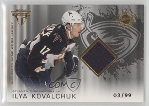 2003-04 Pacific Private Stock Titanium /99 Ilya Kovalchuk #191