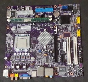 Paquete de placa base Packard Bell RC415ST-PM socket 775 (2 GB DDR2, panel de E/S) - Imagen 1 de 20