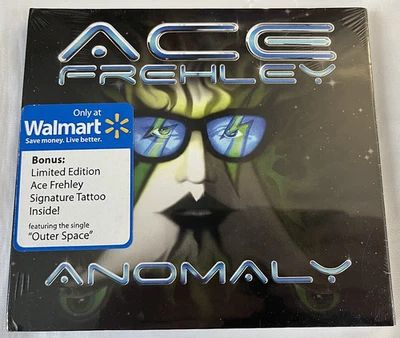 Ace Frehley - Anomaly CD Bonus Signature TATOO 2009 Walmart Sticker KISS SEALED - Image 1 of 4