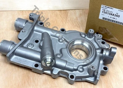 15010Aa360 Genuine Subaru Wrx Legacy Impreza 11Mm Oil Pump 15010-Aa360 OEM - Image 1 of 4