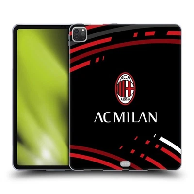 OFFICIAL AC MILAN CREST PATTERNS SOFT GEL CASE FOR APPLE SAMSUNG KINDLE - Image 1 of 4