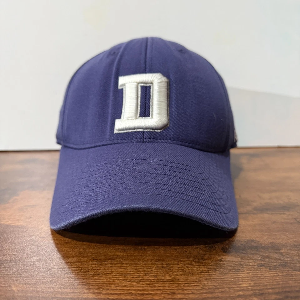 De Colección Dallas Cowboys Béisbol, Gorra Elástica, Logo D NFL Auténtica Lateral - Reebok Foto 1 de 4
