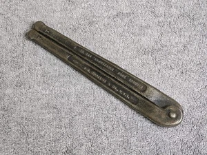 Vtg J. H. Williams & Co. No 483 Adjustable Face Spanner 3" Size Old Wrench Tool - Picture 1 of 7