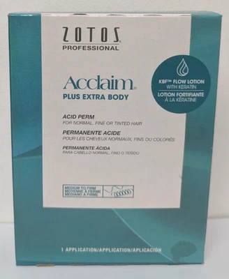 Zotos Acclaim Plus Extra Body Perm – Buy 3 get 1 Free (Free Delivery)