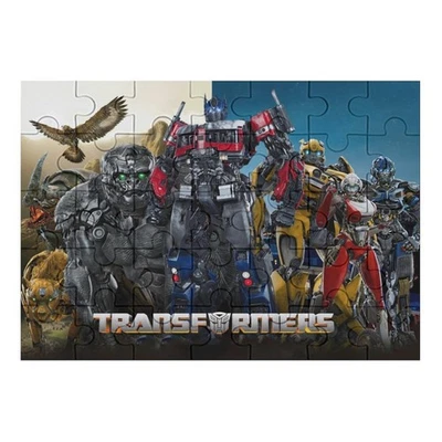 Transformers Rise of The Beasts Jigsaw Puzzle 35 Pieces Gift Easy To Assemble - Image 1 of 4