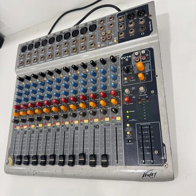 Peavey PV14 Mezclador de 14 Canales con Salida Digital y Efectos - ¡Leer! Foto 1 de 2