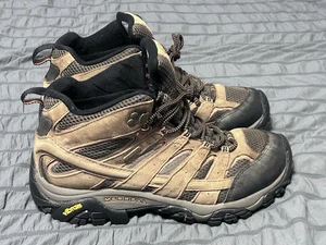 Merrell Moab 2 Mid wasserdichte Wanderschuhe Herren Gr. 8,5 Weite braun Wildleder J06051W - Bild 1 von 24