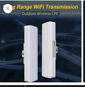 COMFAST CF-E312A, AR9344 5.8GHz 300Mbps/s Outdoor ABS Wireless Network Bridge - Picture 1 of 8