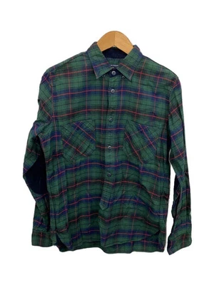 Camisa Manga Larga COMME des GARCONS HOMME M Algodón Cuadros Grn HP-B043 Foto 1 de 4