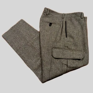 Charles Orvis Sig. Konvolut 100% Wolle Tweed Jagdhose Cargo Herren 32 34x30 - Bild 1 von 19