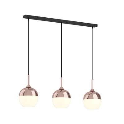 Lindby Rangina Pendelleuchte Hängeleuchte Deckenlampe Leuchte kupfer 3-flam590 - Bild 1 von 4