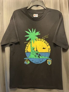 Vintage Ocean Venture 93 Military Special Operations Single Stitch Black Size L - Picture 1 of 5