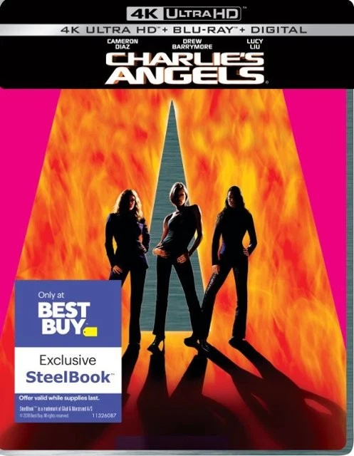 New Steelbook Charlie's Angels (2000) (4K / Blu-ray + Digital) - Image 1 of 1