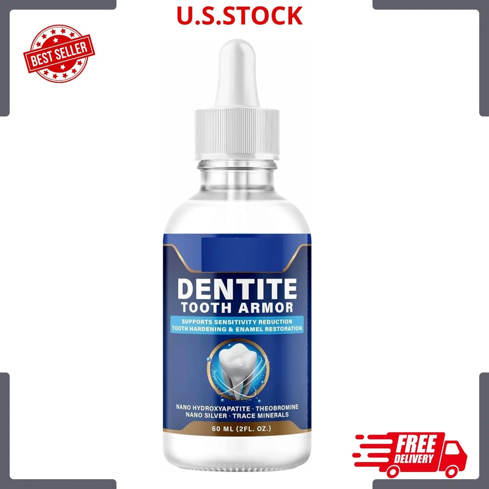 Dentite Tooth Armor | Enamel Strengthening Remineralization Drops | 60ml - Image 1 of 1