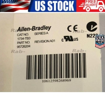 AB 1734-TB3 POINT I/O Module PLC  Sealed 1734TB3 US Free Tax - Image 1 of 4