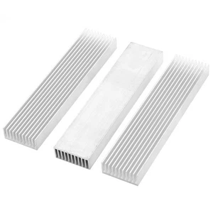 3PZ 150x35x14mm Alluminio Dissipatore Raffreddamento LED Alimentazione Chip - Afbeelding 1 van 1