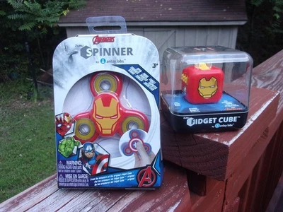 Marvel Iron Man Zuru Fidget Cube and Spinner by Antsy Labs  - Image 1 of 4