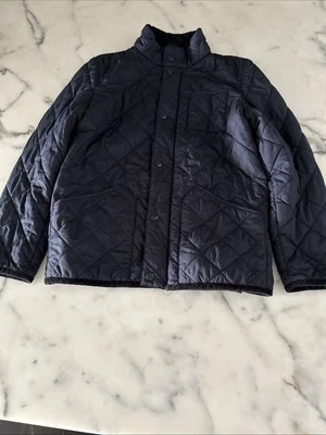 Crewcuts J. Chaqueta de granero acolchada azul marino Crew para niños - talla 12 Foto 1 de 4