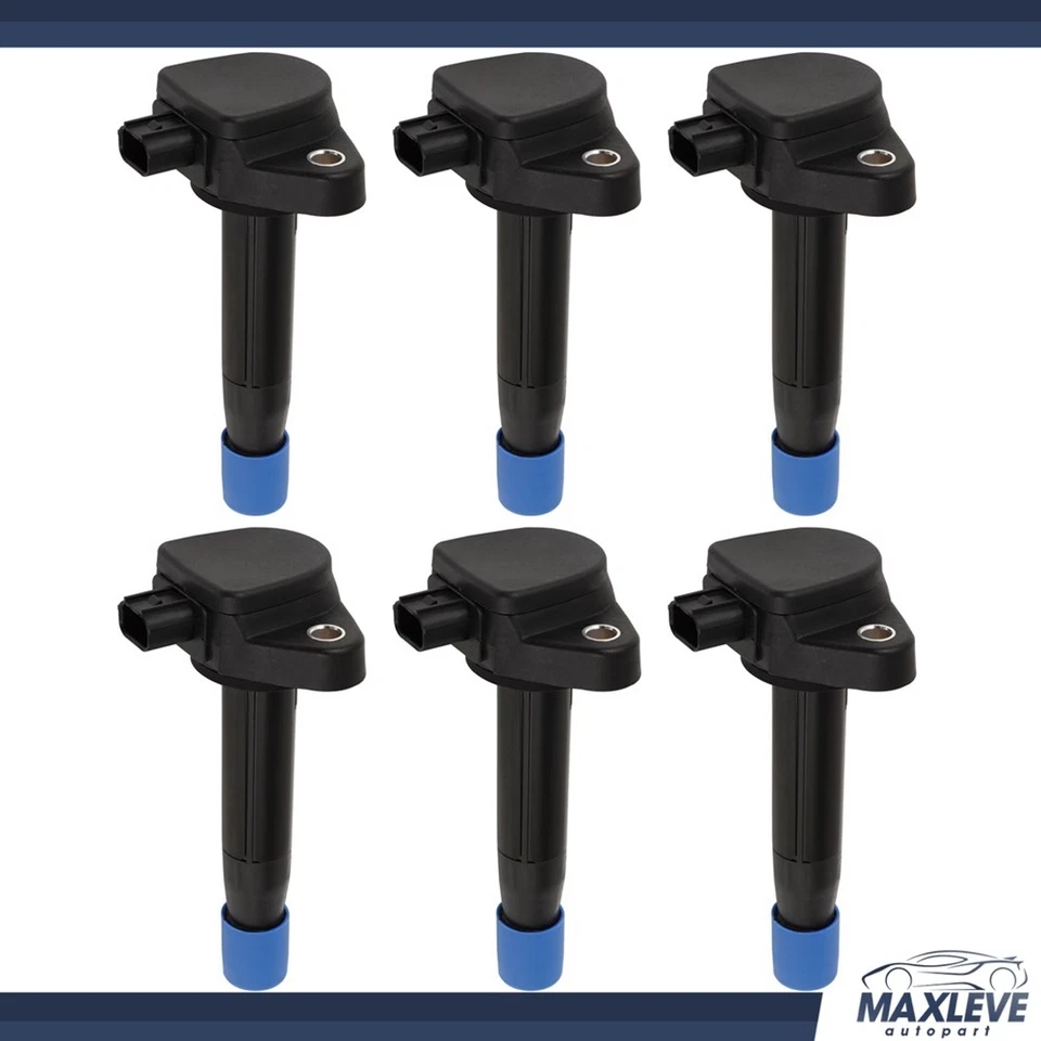 6pcs Ignition Coils For Honda Accord 2008-2012 Honda Ridgeline 2009-2014 3.5L - Image 1 of 3