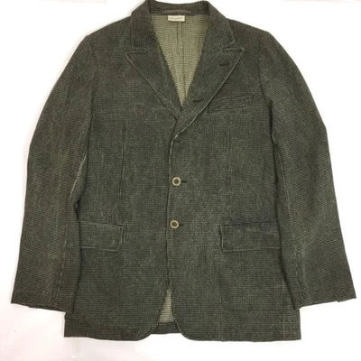 Dries Van Noten Cotton Houndstooth Pattern Jacket 48 From Japan 239 6305456 - Image 1 of 4