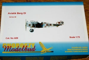 Choroszy Modelbud A59 "Aviatik Berg D.I" der K.u.k.Fliegertruppe Resin-Kit 1:72 - Picture 1 of 1