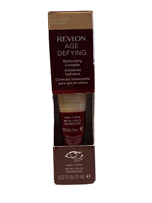 Revlon Age Defying Moisturizing Concealer w/ Botafirm SPF 25, 002 Light Medium - Image 1 of 4