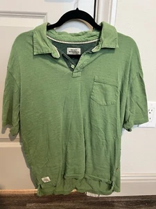 Quicksilver Waterman Poloshirt - Herren Large - hellgrün - kurzarm - Bild 1 von 3