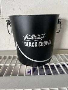 Budweiser Black Crown Metalleimer - Bild 1 von 2