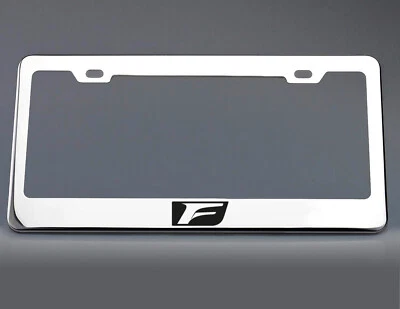 Lexus F Sport License Plate Frame Stainless Steel with Laser Engraved - Image 1 of 3