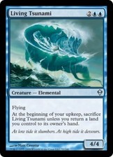 Living Tsunami Zendikar 2x - Moderately Played, English MTG Magic