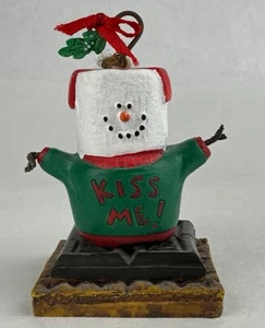 S'mores Original Ornament Marshmallow KISS ME Mistletoe Midwest Cannon Fall - Picture 1 of 9