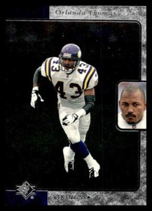 1996 SP #116 Orlando Thomas   Minnesota Vikings