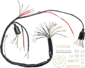 Arnés de cableado 76-77 XT500 "Kedo Plus" con conexiones internas prensadas, incl. - Imagen 1 de 6