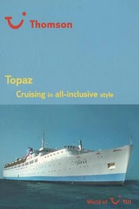 DE COLECCIÓN Thomson Cruises World of Tui Cruise Ship TOPACIO POSTAL - SIN USAR - Imagen 1 de 2