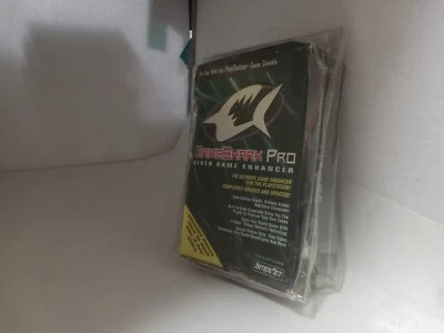 NEW W/Crushed box GameShark Pro V3.0 PlayStation 1 + SV-1104E VHS Tape PSone - Image 1 of 4