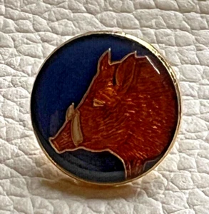 INSIGNIA PRENDEDOR REDONDO JABALÍ/JABALÍ JABALÍ - Imagen 1 de 3