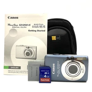 Canon PowerShot Digital ELPH SD1200 IS Camera W/ Battery & Charger *FOCUS ISSUE* - Picture 1 of 6