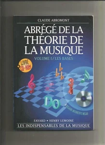Abrégé de la théorie de la musique Volume 1 - Picture 1 of 1
