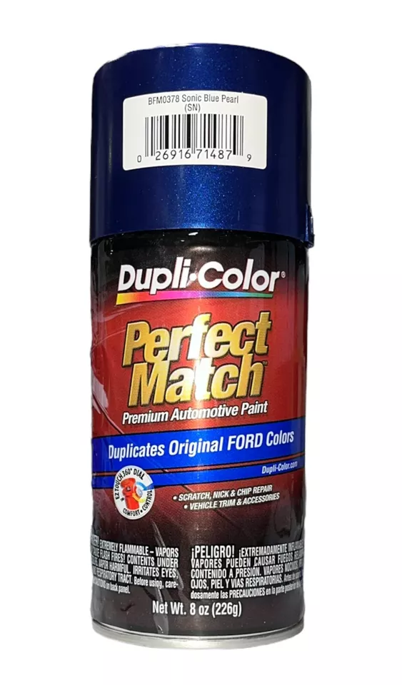Dupli-Color BFM0378 Sonic Blue Pearl Ford Exact Match Auto Paint 8 oz. Code SN Foto 1 de 1