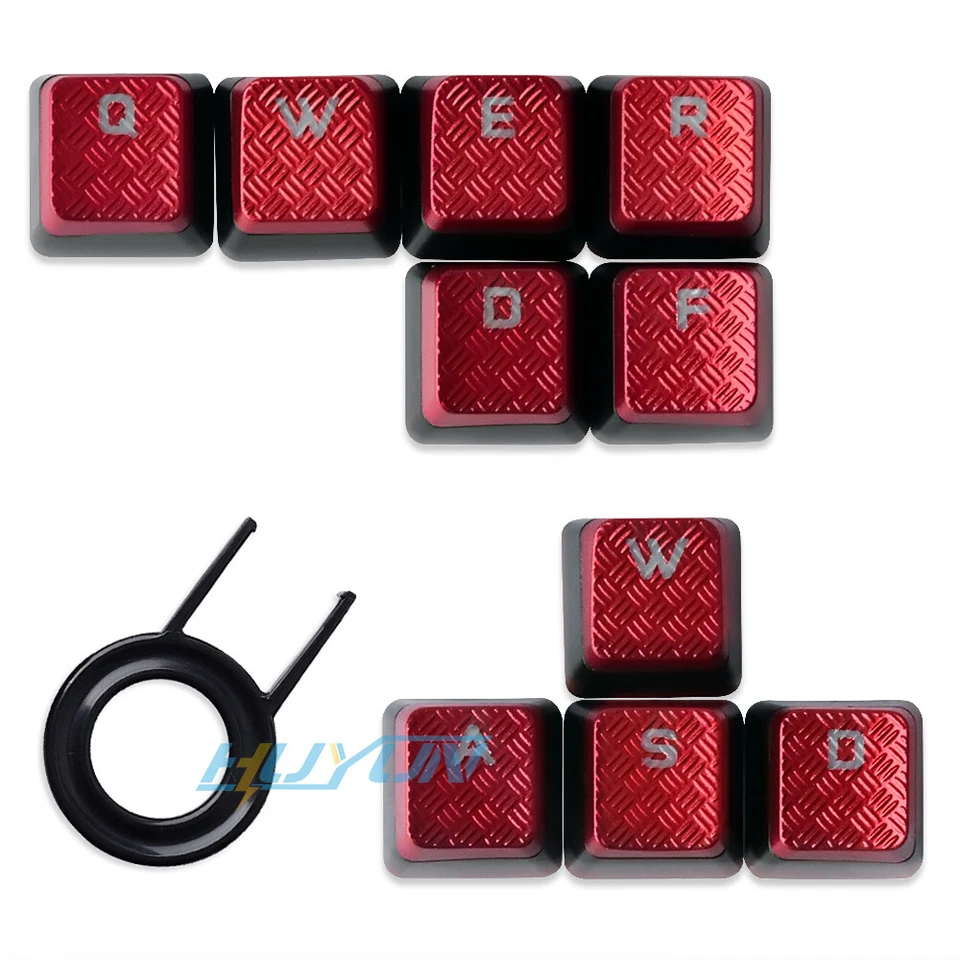 For Corsair/Logitech/RAZER Keyboards-10 Pcs Cherry MX Texture Pudding KeyCaps - Image 1 of 4