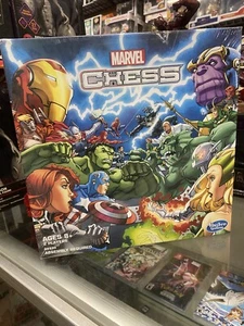 HASBRO MARVEL CHESS SET NEW SEALED BOX - Picture 1 of 5