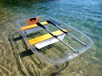 Vergaplast Tender 220T Catamarano Trasparente Barca Pesca Carpfishing Spinning  - Immagine 1 di 4