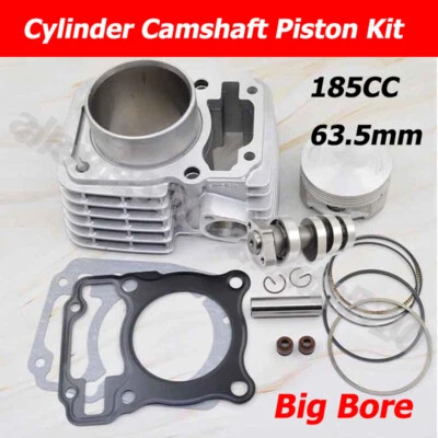 UPGRADE Camshaft 185cc Big Bore Cylinder Piston For HONDA CBF125 CBF125M 2008-17 - Image 1 of 4